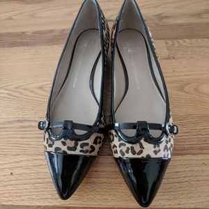 Franco sarto Reel fur leopard print